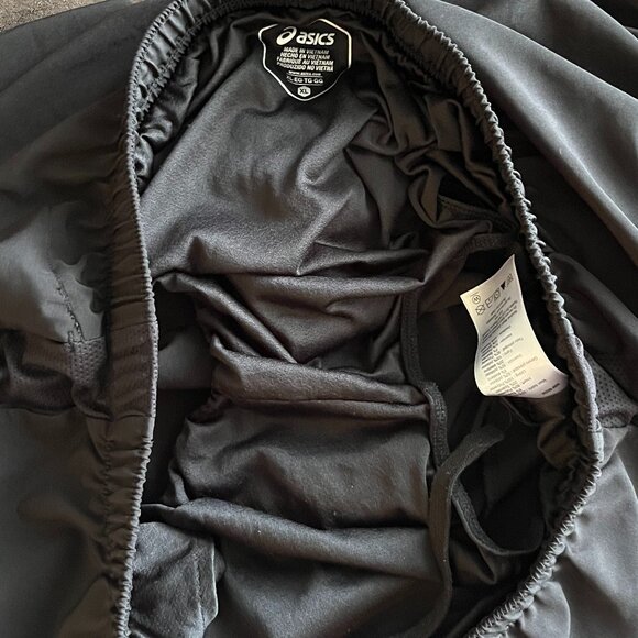 Asics Men’s Running Shorts with Liner Black Size XL - Picture 6 of 6